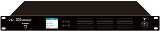 Amplificatore nero della rete dell'altoparlante di rete del IP 100V 500W con l'audio decodificatore
