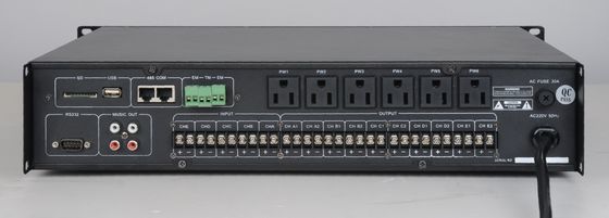 regolatore di sistema di diffusione sonora intelligente di 10 zone dell'altoparlante dell'altoparlante con il Mp3