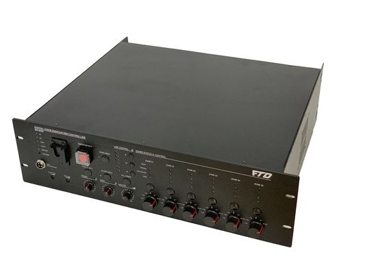 500W 6 amplificatore del sistema di Metal PAVA del regolatore dell'allarme di voce di zona EVAC