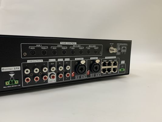 l'audio sistema di PA di Manica dell'amplificatore 6 della matrice 6*120W ha fissato 70dB il rapporto di s N