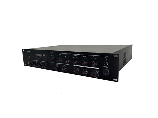 regolatore a più zone domestico And Amplifier With MP3 di zona 500W 6 audio e sintonizzatore FM