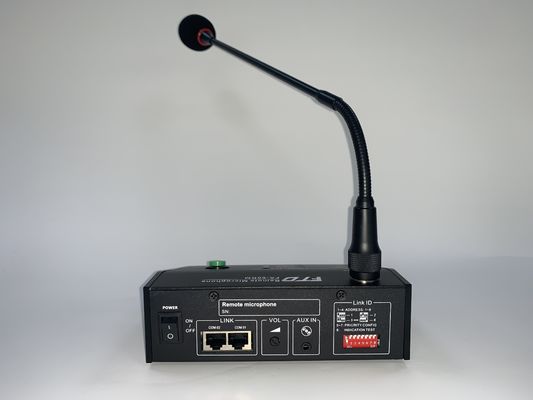 Microfono di zona della ripresa esterna 6 dell'amplificatore dell'altoparlante di RS485 600m fino a 8 unità