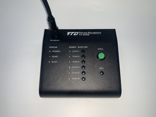 Microfono di zona della ripresa esterna 6 dell'amplificatore dell'altoparlante di RS485 600m fino a 8 unità