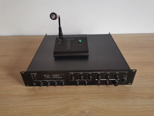 Amplificatore del miscelatore del supporto di scaffale del nero 2U dell'amplificatore dell'altoparlante dell'OEM 60W