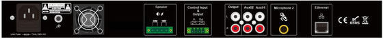 rapporto di s N degli amplificatori 85dB del sistema di audio dell'altoparlante di rete del IP 350W