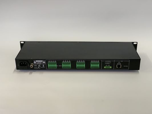Amplificatore 1U di zona 19in del pannello di allarme della rete del IP di AC220V TCP 32