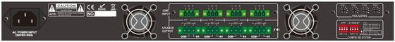 Pro amp della classe D dell'amplificatore audio di Manica nero di AC180V 4 per il teatro ed il cinema