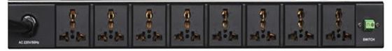 Sistema di diffusione sonora 25w del sequenziatore di potere di Manica 8