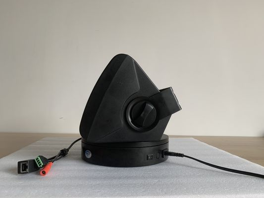 Il sistema di diffusione sonora dell'altoparlante del supporto della parete del IP POE impermeabilizza nero