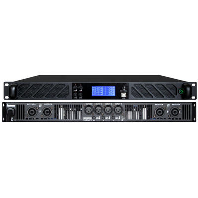 Classe professionale - amplificatore stereo di D, 4×600W alla classe-d DSP di 8Ω 1U