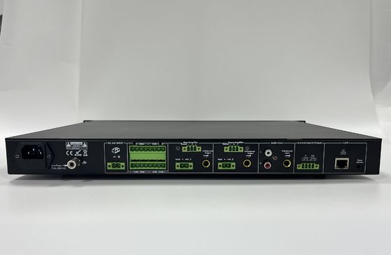 Adattatore della rete del IP dell'amplificatore del sistema di PA del IP di 8 zone audio