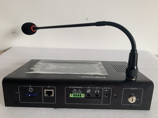 Microfono a distanza di Sreen di tocco del sistema di PA della rete del IP di CC 24v