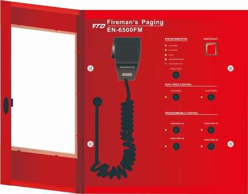 Microfono di paginazione del vigile del fuoco di emergenza di Poe dell'allarme di voce del sistema dell'evacuazione di voce di Digital
