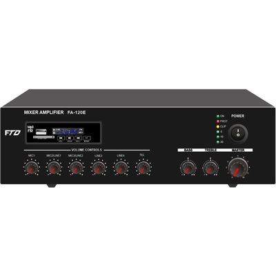 Sistema ad alto rendimento dell'amplificatore audio con 3 Mic Inputs 600 ohm (Ω) di garanzia di cinque anni di 5-8 sistemi MV