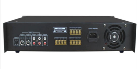 Audio dell'amplificatore di zona 500w dell'amplificatore 6 del miscelatore con la serie completa del sistema di diffusione sonora di FM &amp; del MP3