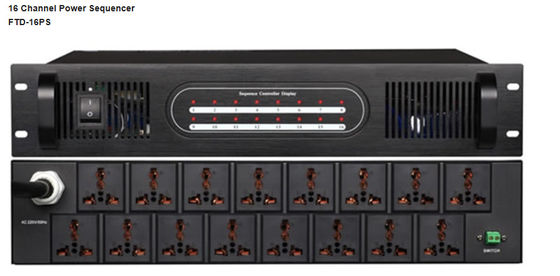 Sistema di diffusione sonora 30w del sequenziatore di potere di Manica 16