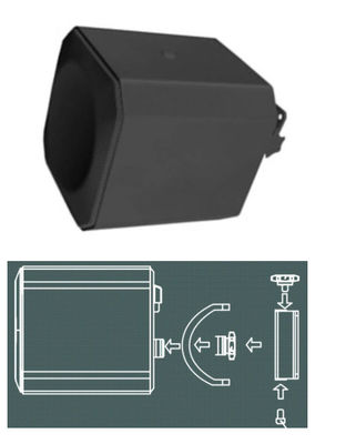 5&quot; altoparlante all'aperto del supporto della parete CON SOEAKER PIANO SOTTILE PER OUTDOOR/INDOOR